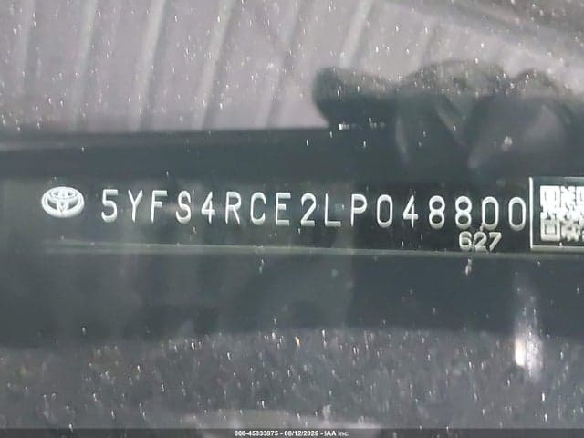 2020 TOYOTA COROLLA SE 9