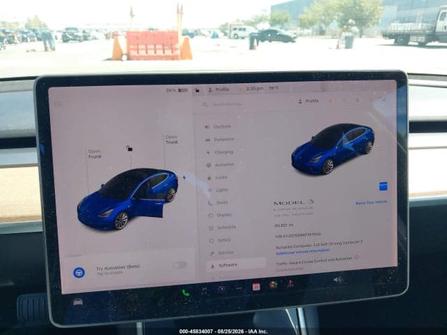 2019 TESLA MODEL 3 LONG RANGE/PERFORMANCE 7