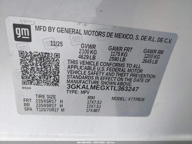 2026 GMC TERRAIN FWD ELEVATION 9