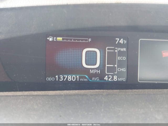 2018 TOYOTA PRIUS THREE 7