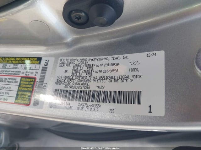 2025 TOYOTA TUNDRA 1794 EDITION 9