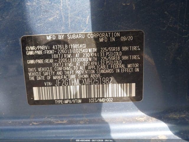 2021 SUBARU CROSSTREK LIMITED 9