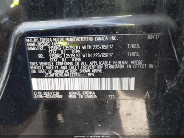 2018 TOYOTA RAV4 XLE 9
