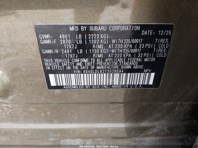 2026 SUBARU FORESTER WILDERNESS 9