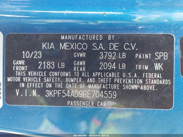 2024 KIA FORTE GT-LINE 9