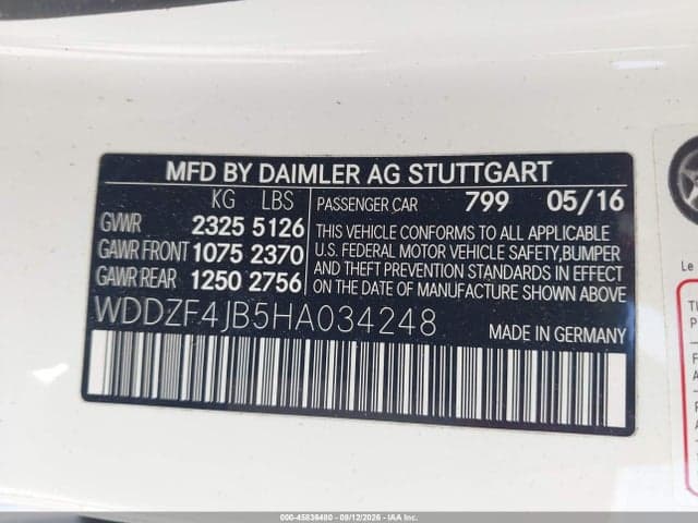 2017 MERCEDES-BENZ E 300 9