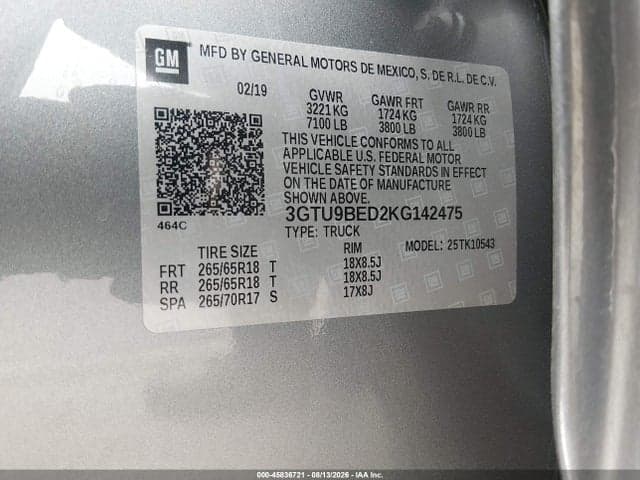 2019 GMC SIERRA 1500 SLE 9