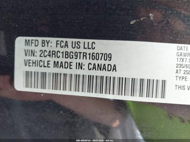 2026 CHRYSLER PACIFICA SELECT 9