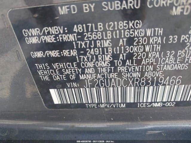 2024 SUBARU CROSSTREK PREMIUM 9