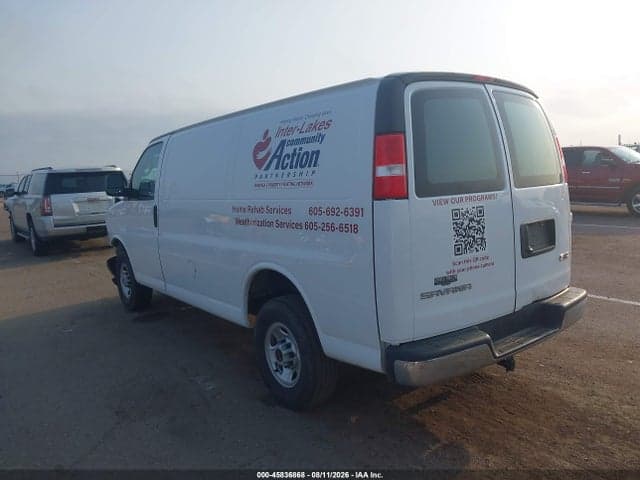 2022 GMC SAVANA CARGO RWD 2500 REGULAR WHEELBASE WORK VAN 3