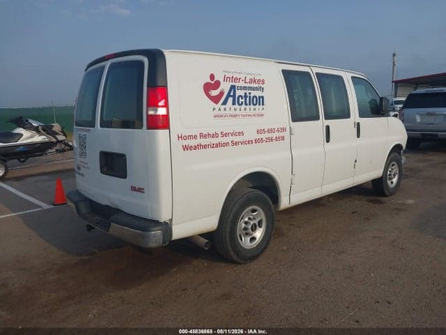 2022 GMC SAVANA CARGO RWD 2500 REGULAR WHEELBASE WORK VAN 4