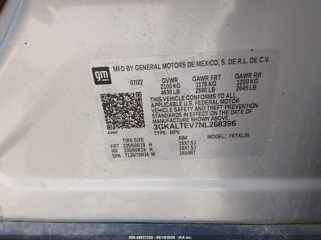 2022 GMC TERRAIN AWD SLE 9
