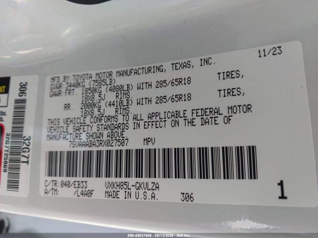 2024 TOYOTA SEQUOIA TRD PRO 9