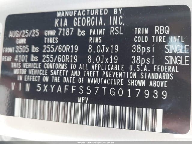 2026 KIA EV9 WIND 9