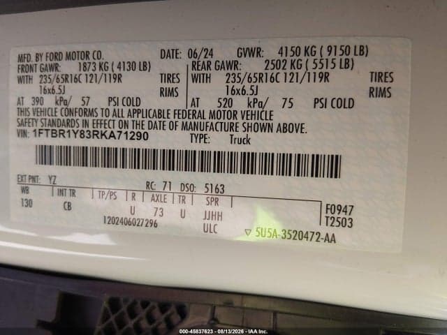 2024 FORD TRANSIT-250 9