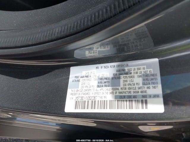 2022 MAZDA CX-9 GRAND TOURING 9