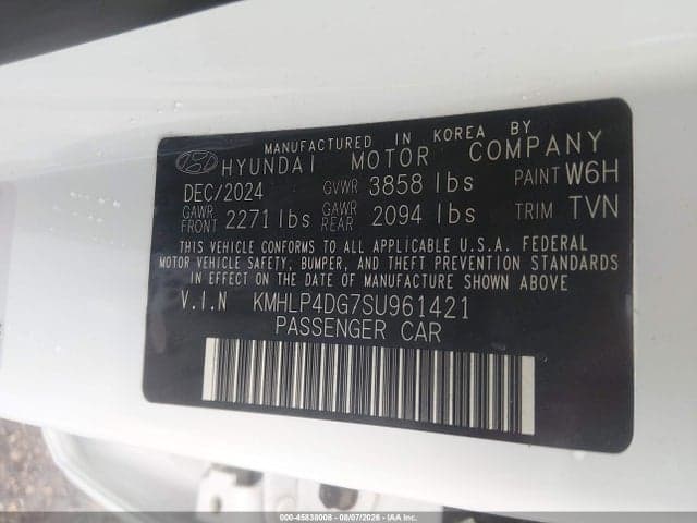 2025 HYUNDAI ELANTRA LIMITED 9