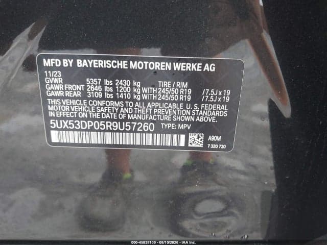 2024 BMW X3 XDRIVE30I 9