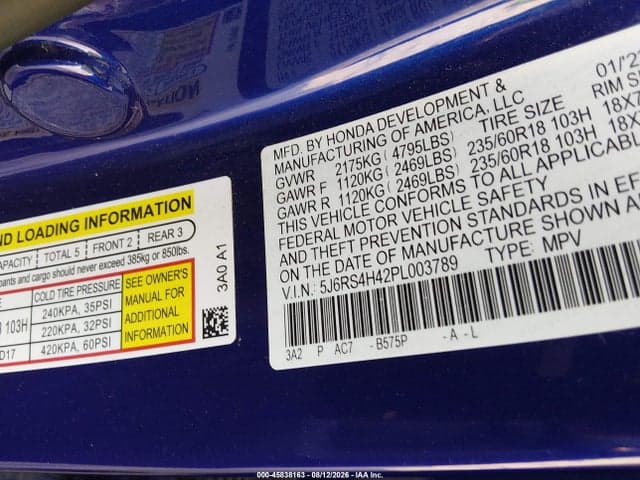 2023 HONDA CR-V EX AWD 9