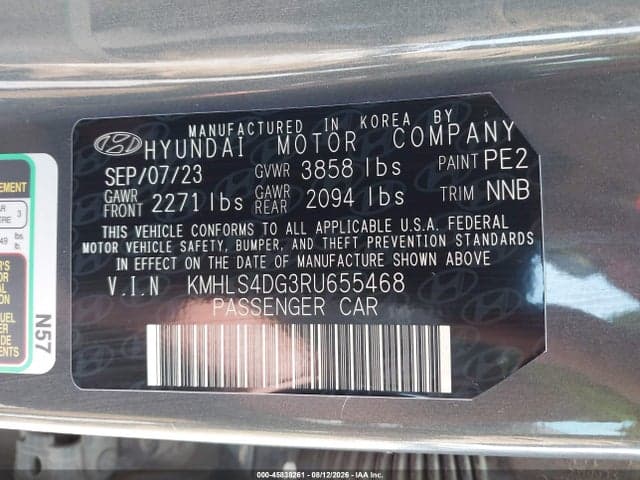 2024 HYUNDAI ELANTRA SEL 9