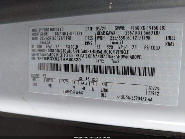 2024 FORD TRANSIT-250 CARGO VAN 9