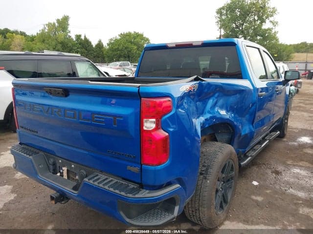 2023 CHEVROLET SILVERADO 1500 4WD SHORT BED CUSTOM 4