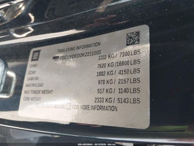 2019 CHEVROLET SILVERADO 1500 LT 9