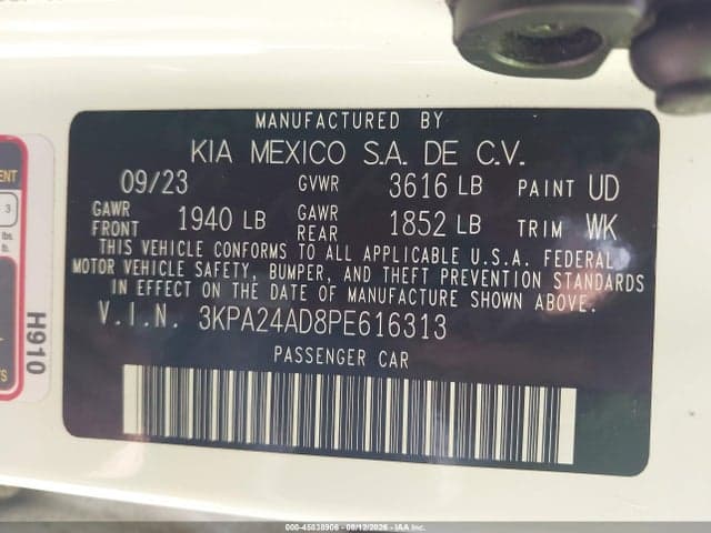 2023 KIA RIO LX 9