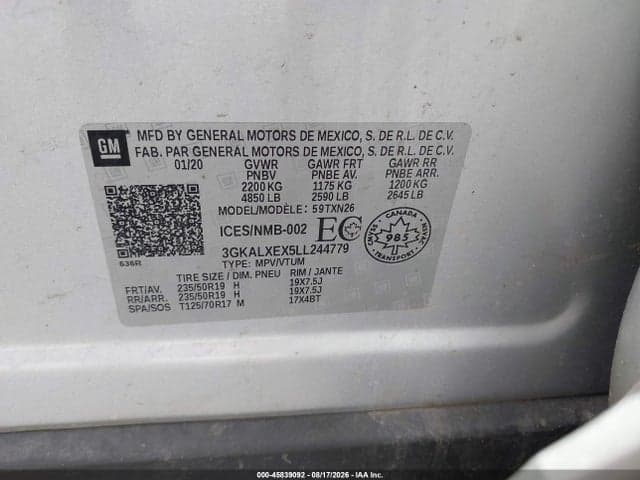 2020 GMC TERRAIN DENALI 9
