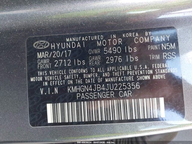 2018 GENESIS G80 3.3T SPORT 9