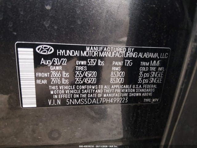 2023 HYUNDAI SANTA FE CALLIGRAPHY 9