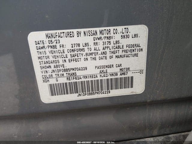 2023 NISSAN OTHER 9