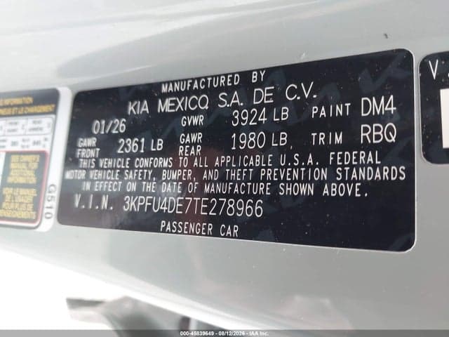 2026 KIA K4 EX 9