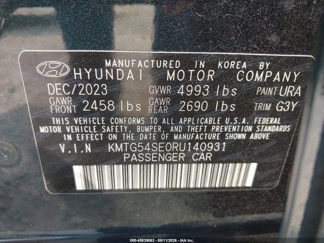 2024 GENESIS G70 3.3T AWD SPORT ADVANCED 9
