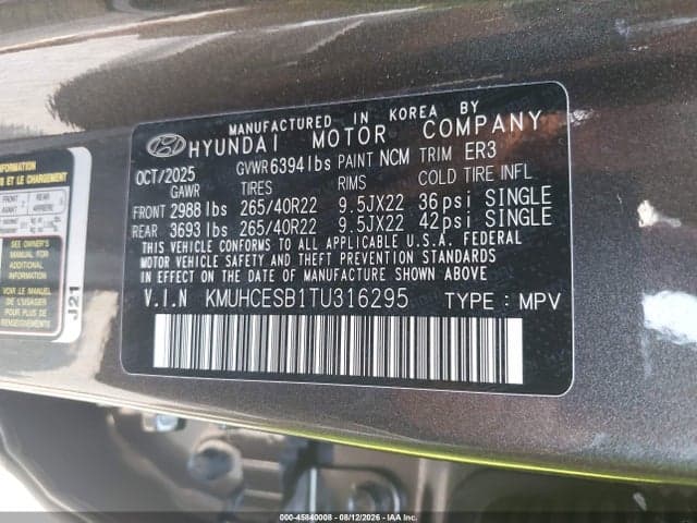 2026 GENESIS GV80 2.5T PRESTIGE AWD 9