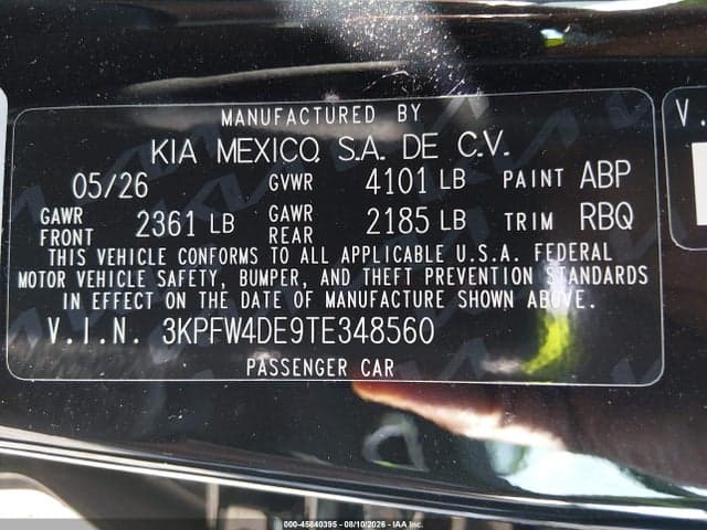 2026 KIA K4 GT-LINE 9