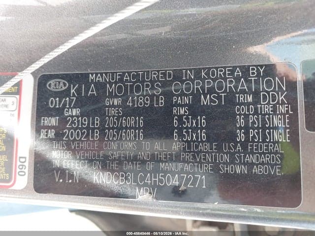 2017 KIA NIRO LX 9