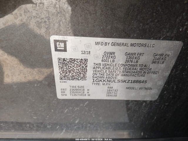 2019 GMC ACADIA SLT-1 9