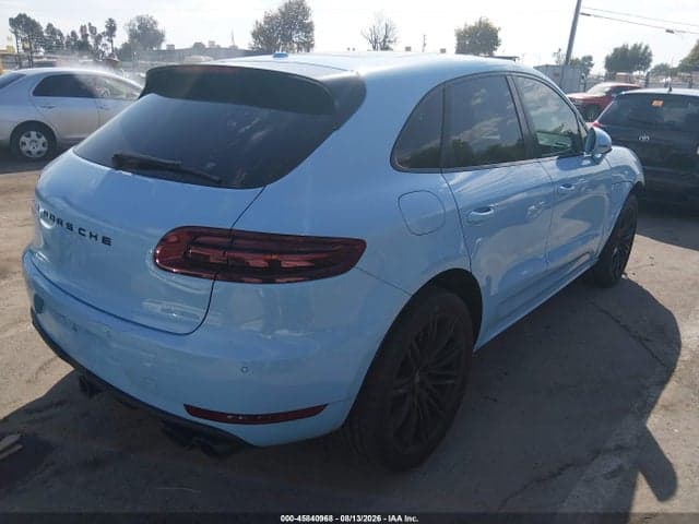 2018 PORSCHE MACAN TURBO 4