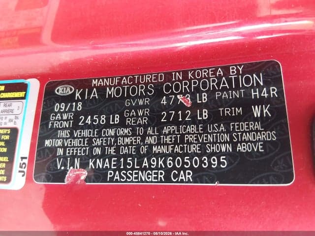 2019 KIA STINGER 9