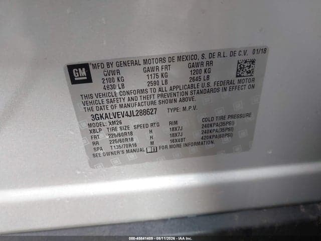 2018 GMC TERRAIN SLT 9