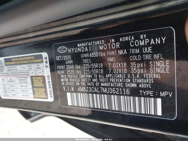 2021 HYUNDAI TUCSON LIMITED 9