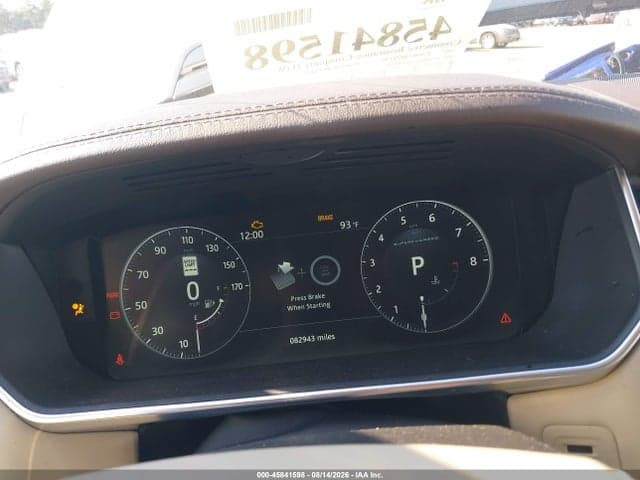 2017 LAND ROVER RANGE ROVER 5.0L V8 SUPERCHARGED 7