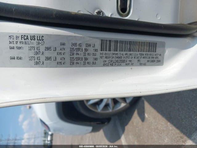 2018 JEEP CHEROKEE LIMITED FWD 9