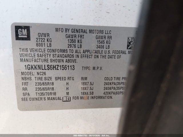 2017 GMC ACADIA SLE-2 9
