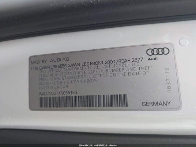 2019 AUDI A6 55 PREMIUM 9