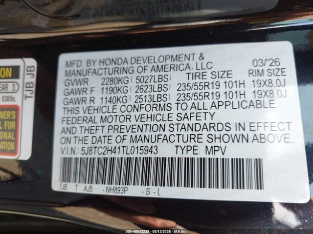 2026 ACURA RDX 9