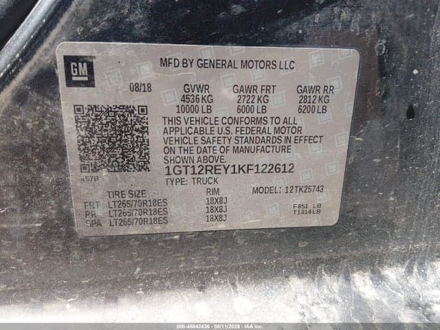2019 GMC SIERRA 2500HD SLT 9