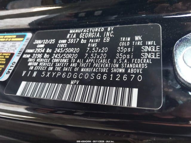 2025 KIA TELLURIDE S 9