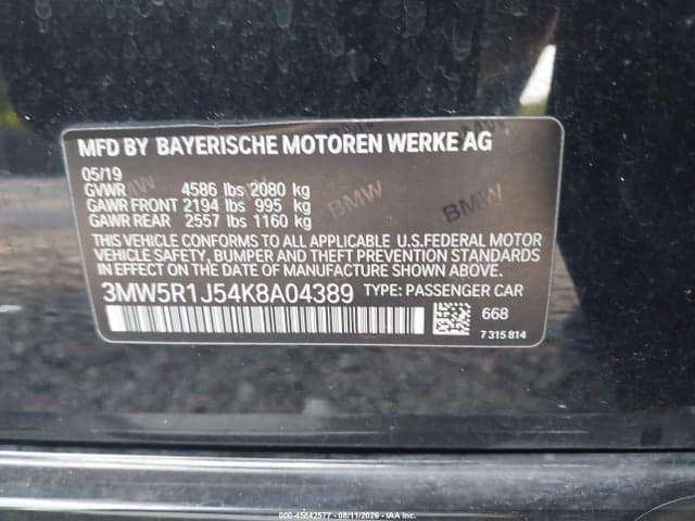 2019 BMW 330I 9